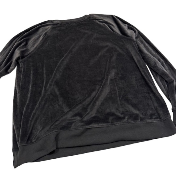 Wild Fable Long Sleeve Fuzzy Long Sleeve Loungewear Gray Top Size L - Picture 4 of 5